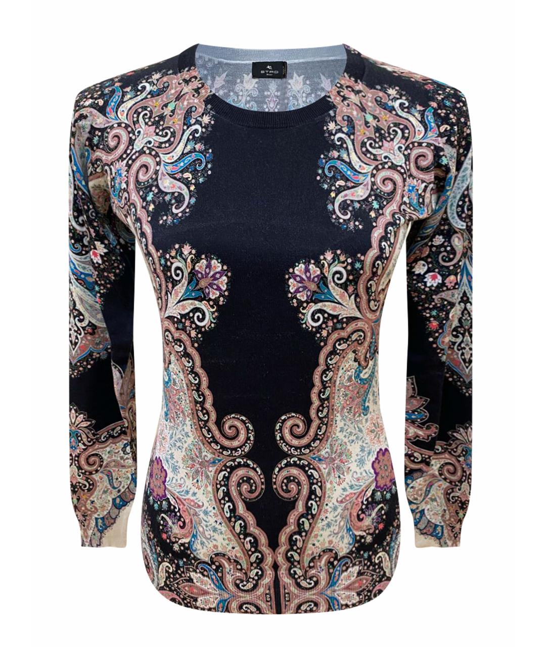 ETRO Мульти шелковый джемпер / свитер, фото 1
