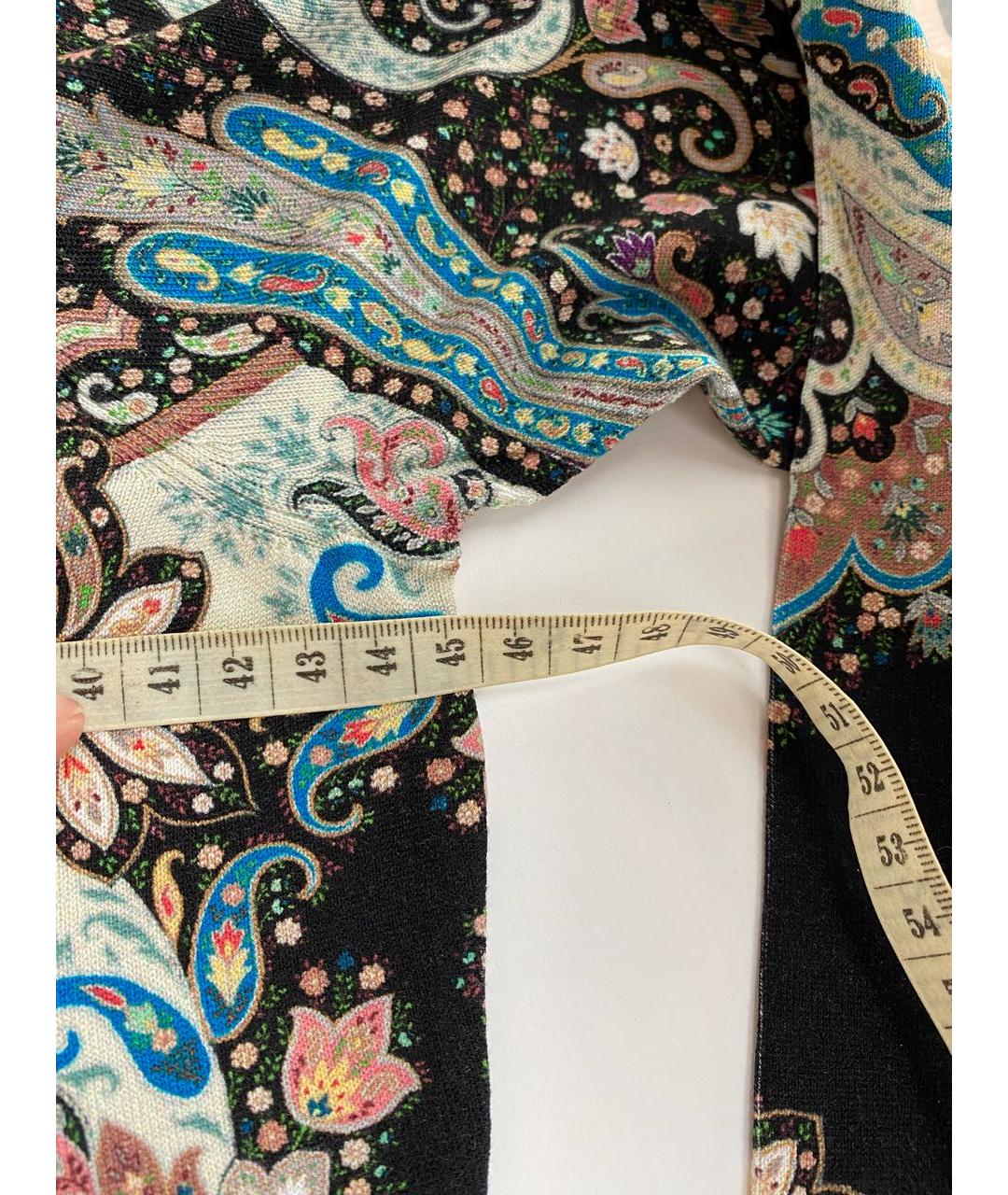ETRO Мульти шелковый джемпер / свитер, фото 5