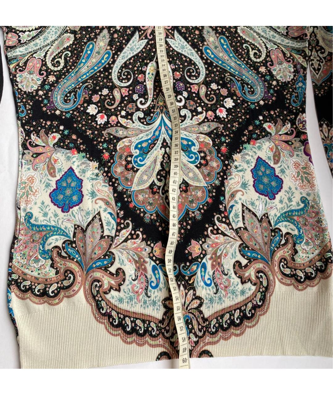 ETRO Мульти шелковый джемпер / свитер, фото 8