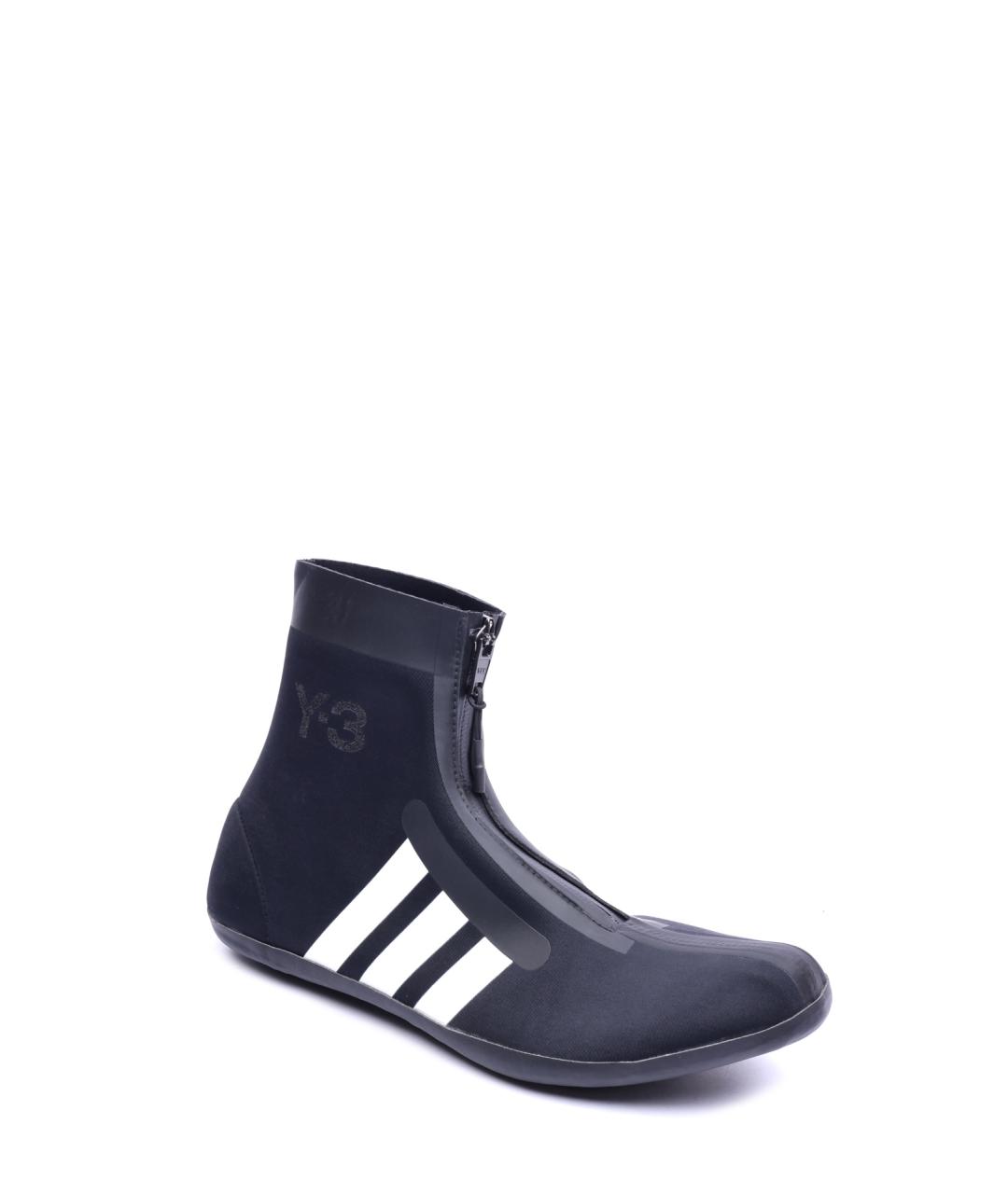 Y-3 Черные низкие кроссовки / кеды, фото 8