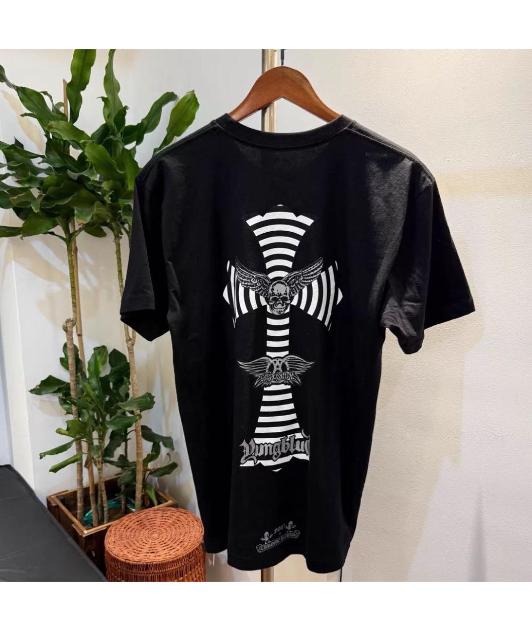 CHROME HEARTS Черная футболка, фото 2