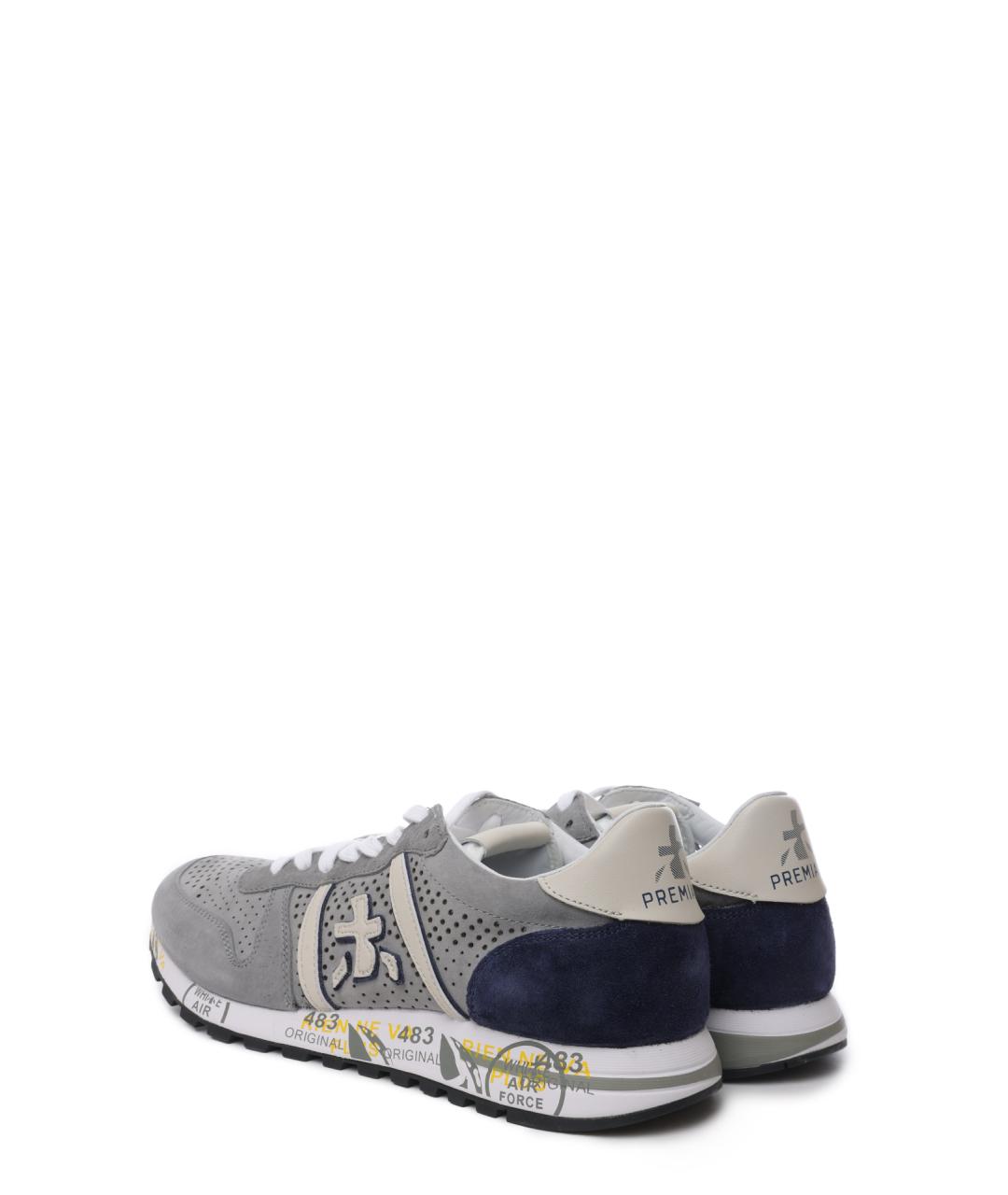 PREMIATA Мульти кожаные низкие кроссовки / кеды, фото 3