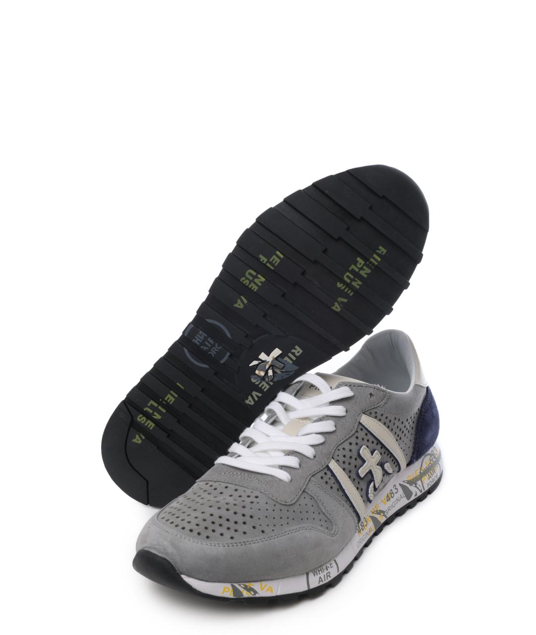 PREMIATA Мульти кожаные низкие кроссовки / кеды, фото 4