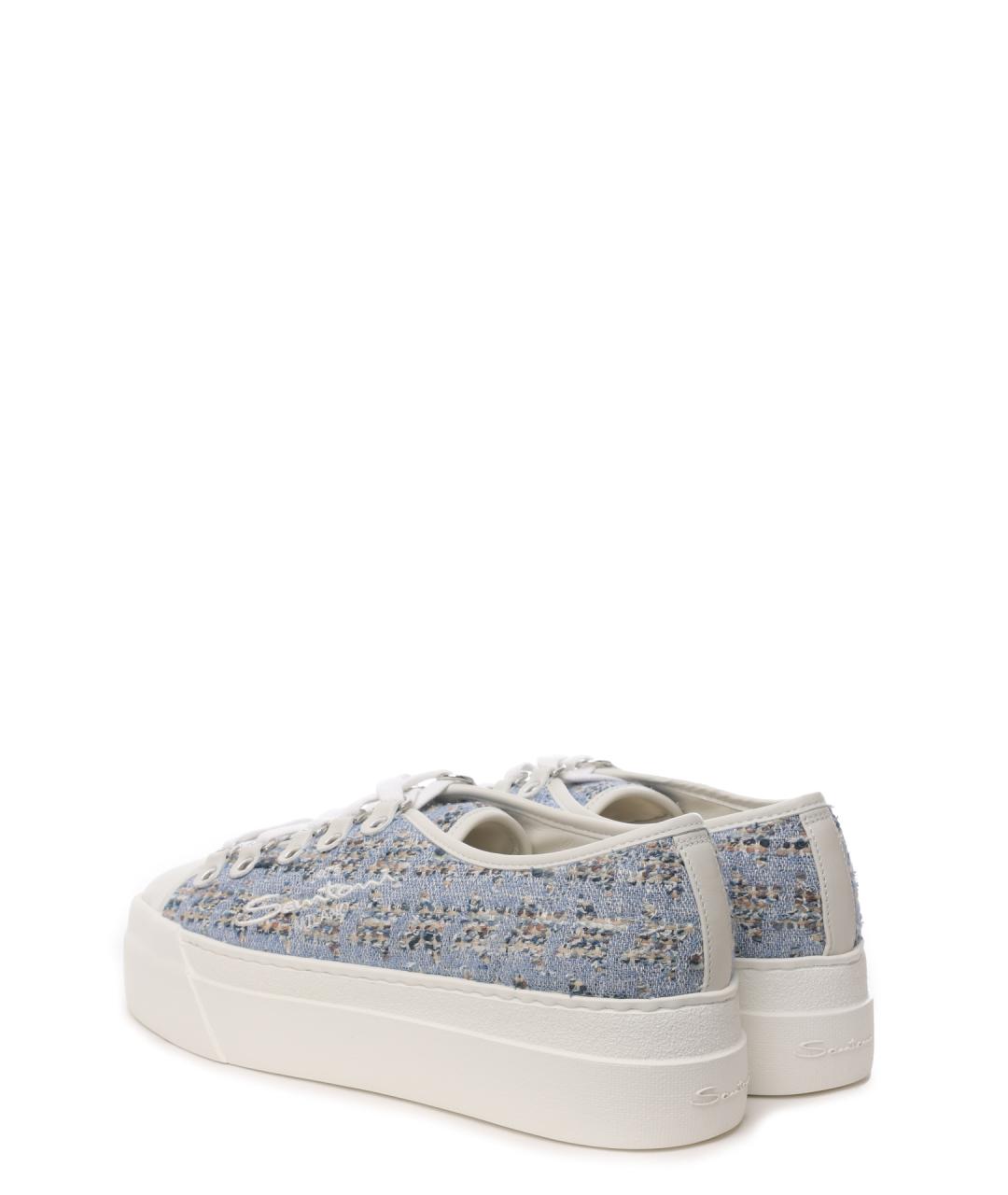 SANTONI Мульти текстильные кеды, фото 3