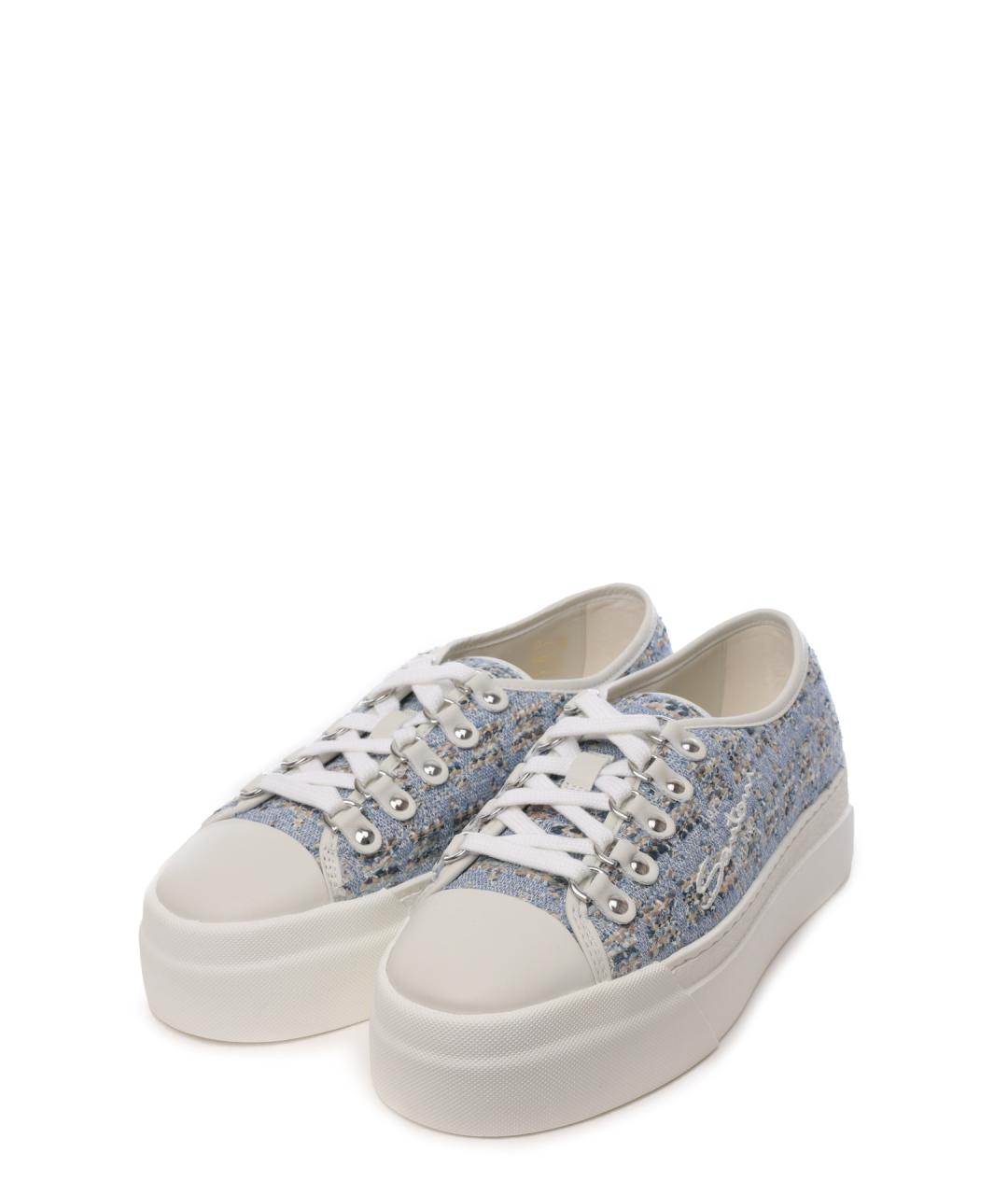 SANTONI Мульти текстильные кеды, фото 2