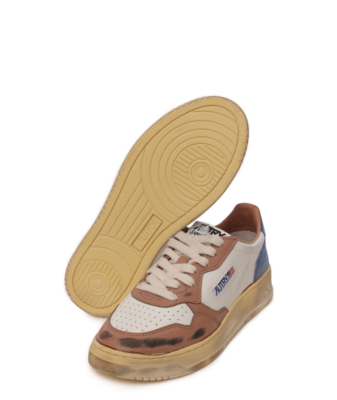 AUTRY Мульти кожаные кеды, фото 4