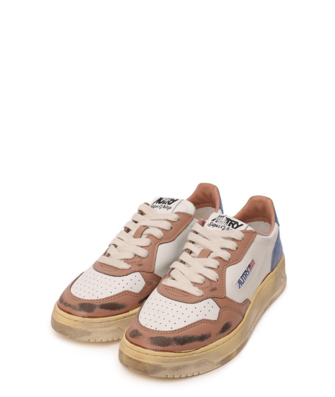 AUTRY Мульти кожаные кеды, фото 2