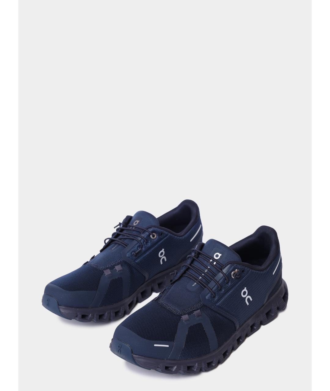 ON Синие текстильные высокие кроссовки / кеды, фото 2