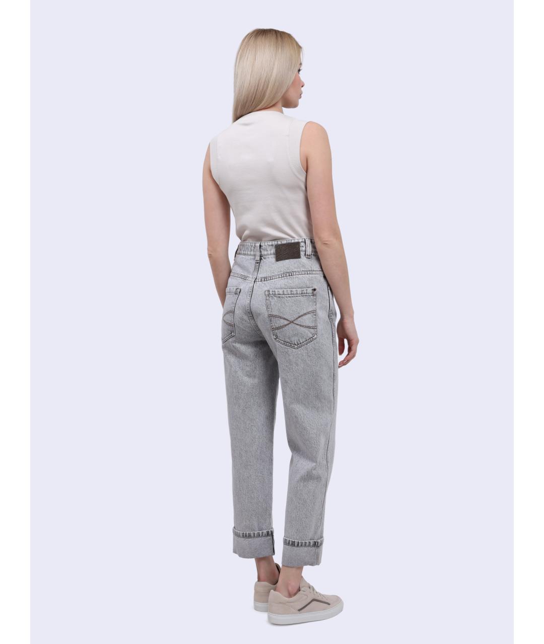 BRUNELLO CUCINELLI Белая хлопковая майка, фото 5