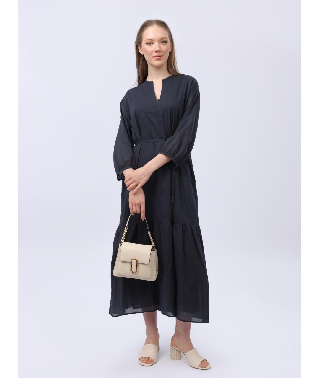 PESERICO Серое повседневное платье, фото 2