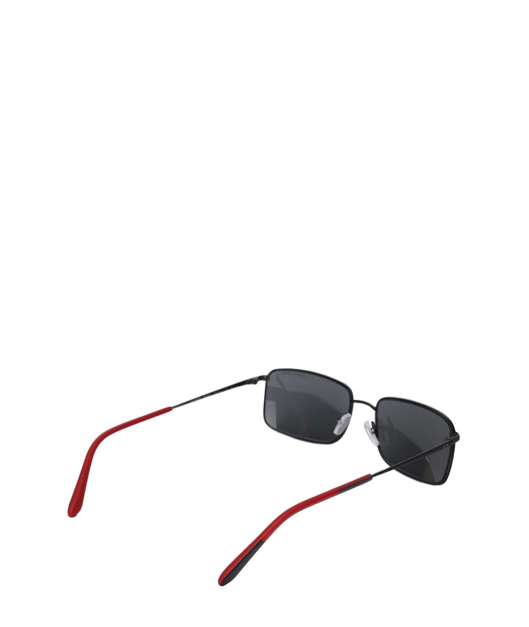 ARMANI EXCHANGE Черные металлические солнцезащитные очки, фото 3
