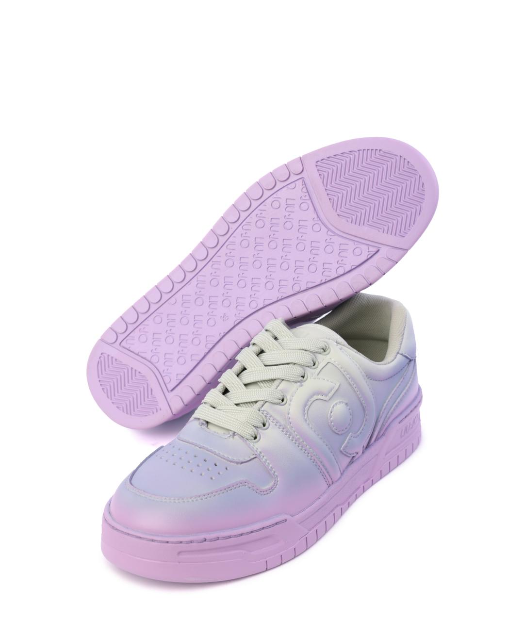 LIU JO Мульти кожаные кеды, фото 5