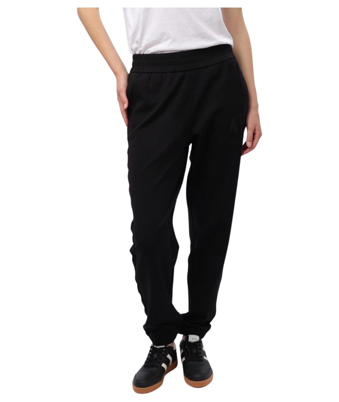 ARMANI EXCHANGE Черные прямые брюки, фото 1