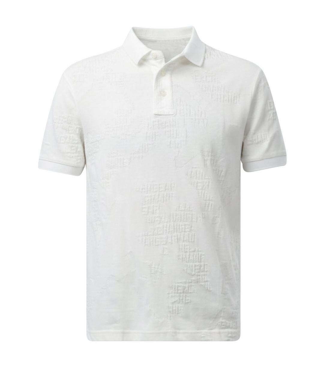 ARMANI EXCHANGE Белое поло с коротким рукавом, фото 1