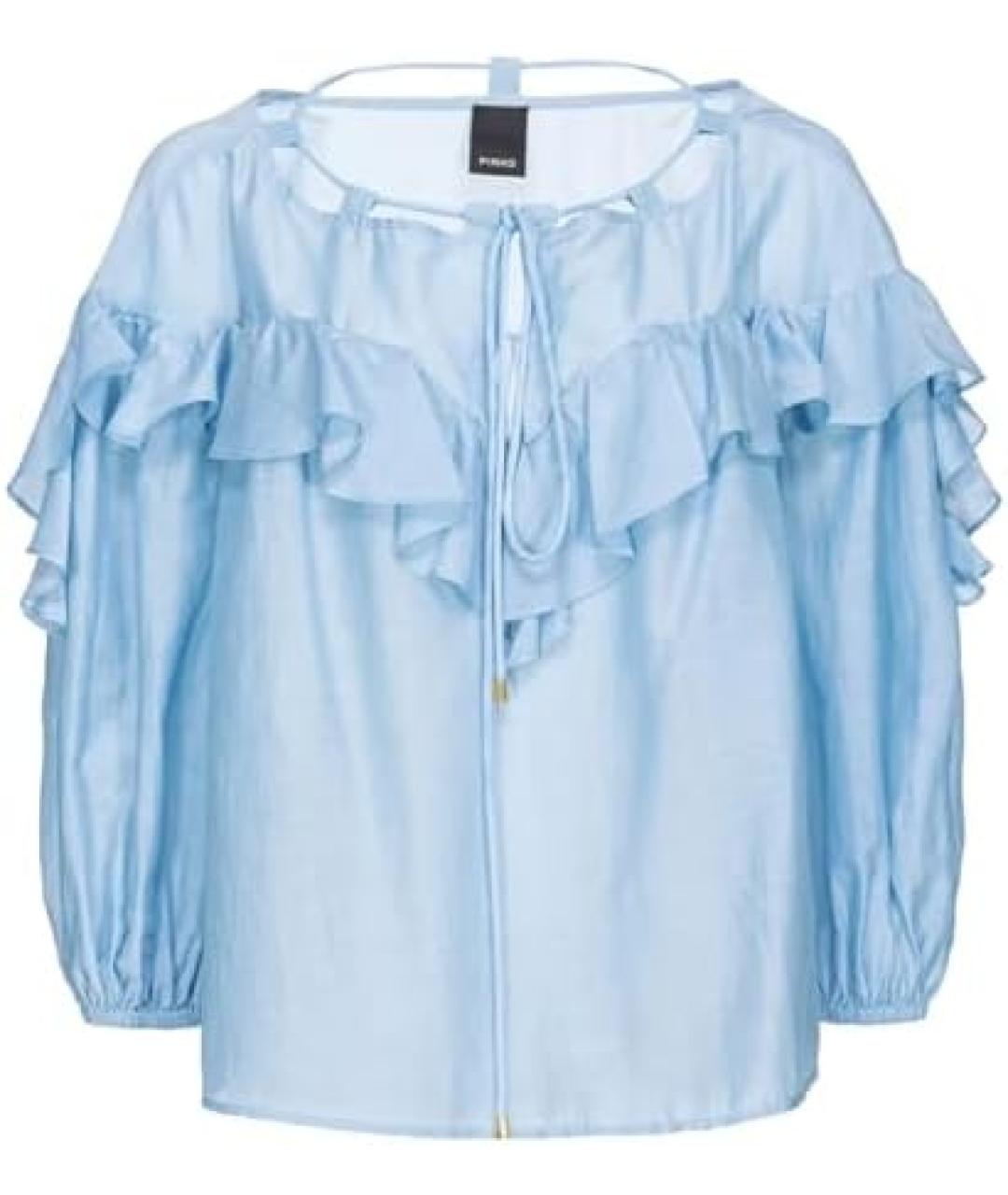 PINKO Голубая блузы, фото 2