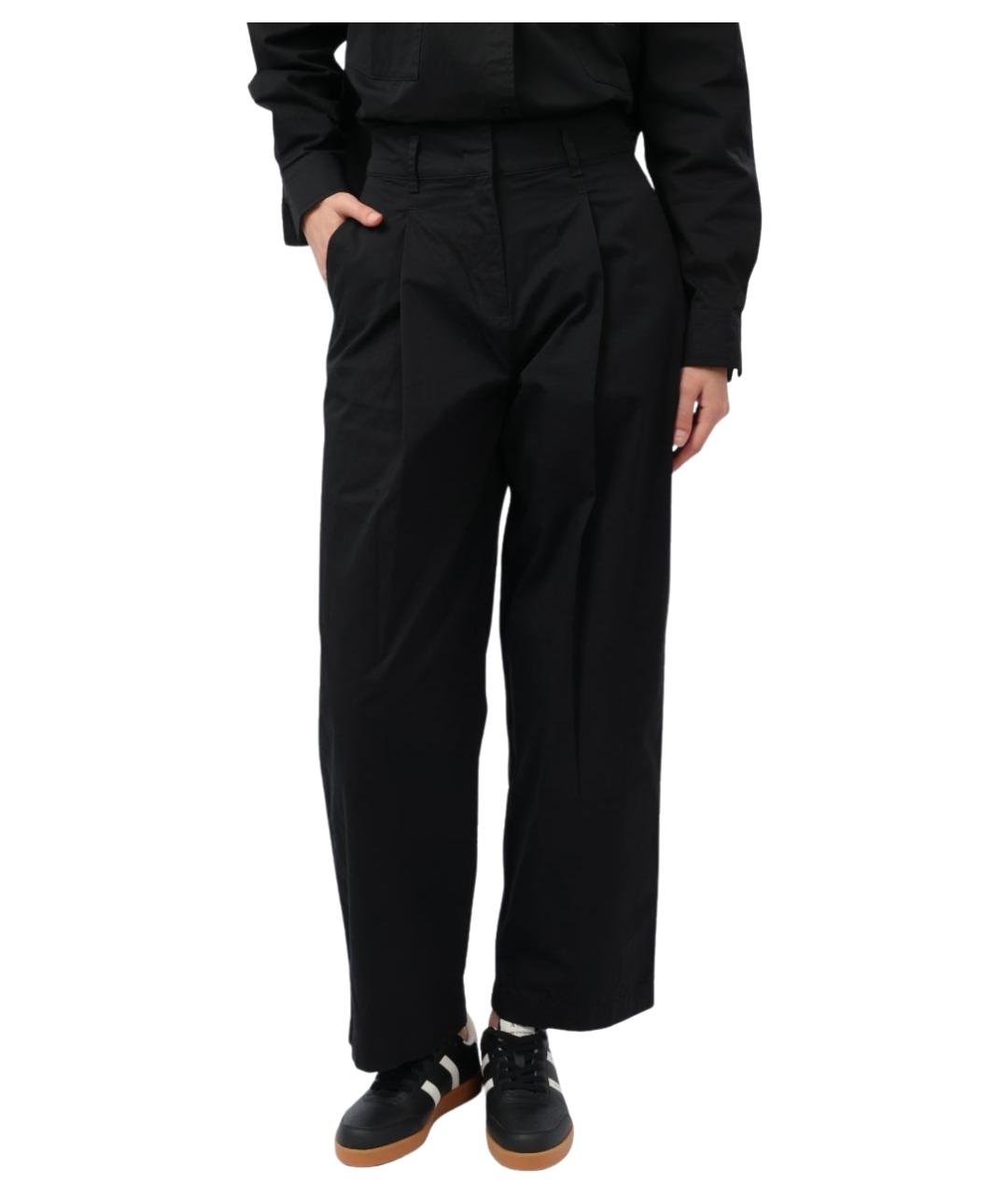 ARMANI EXCHANGE Черные прямые брюки, фото 1