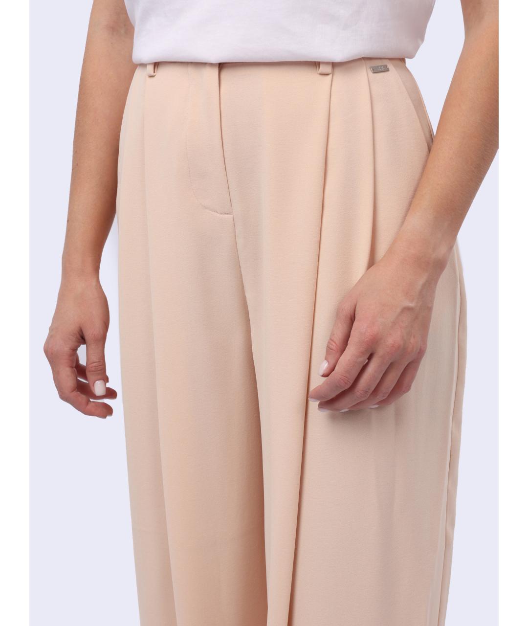 ARMANI EXCHANGE Розовые прямые брюки, фото 3