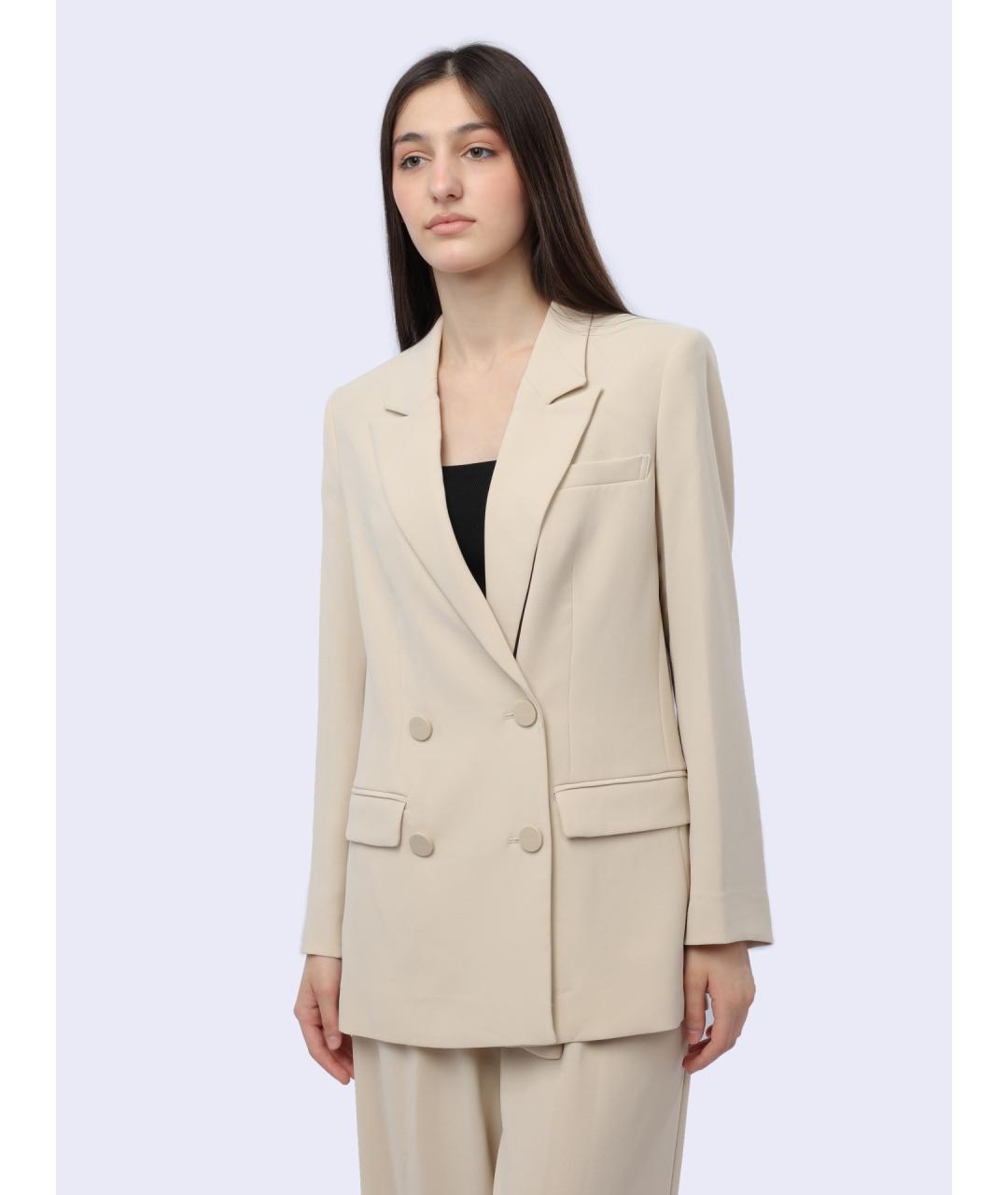 ARMANI EXCHANGE Бежевый жакет/пиджак, фото 4