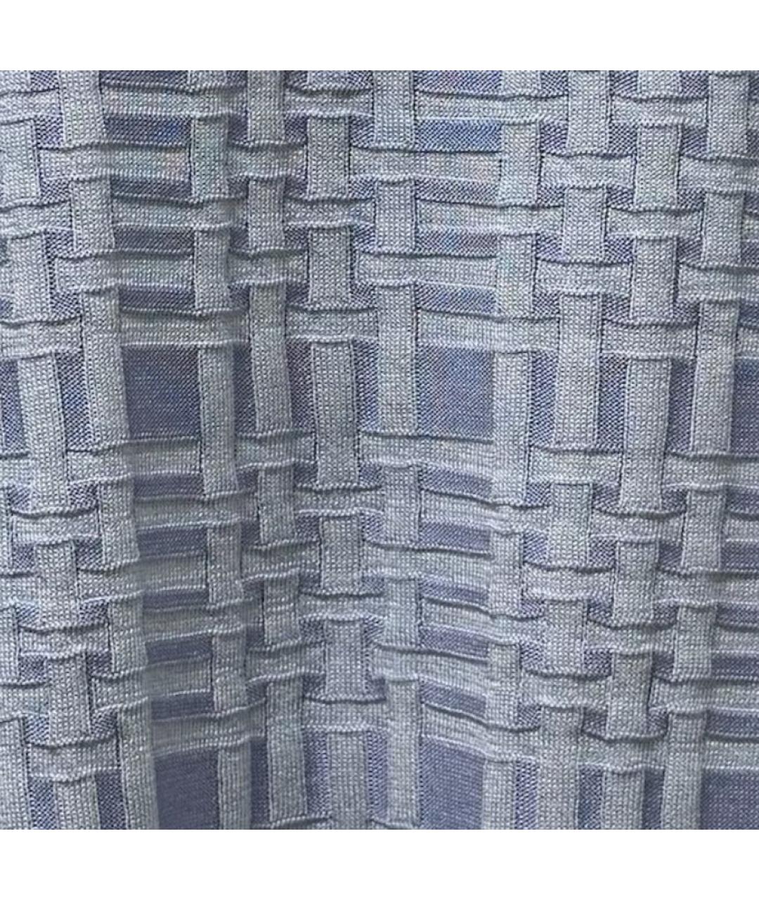 ZILLI Голубое поло с коротким рукавом, фото 4