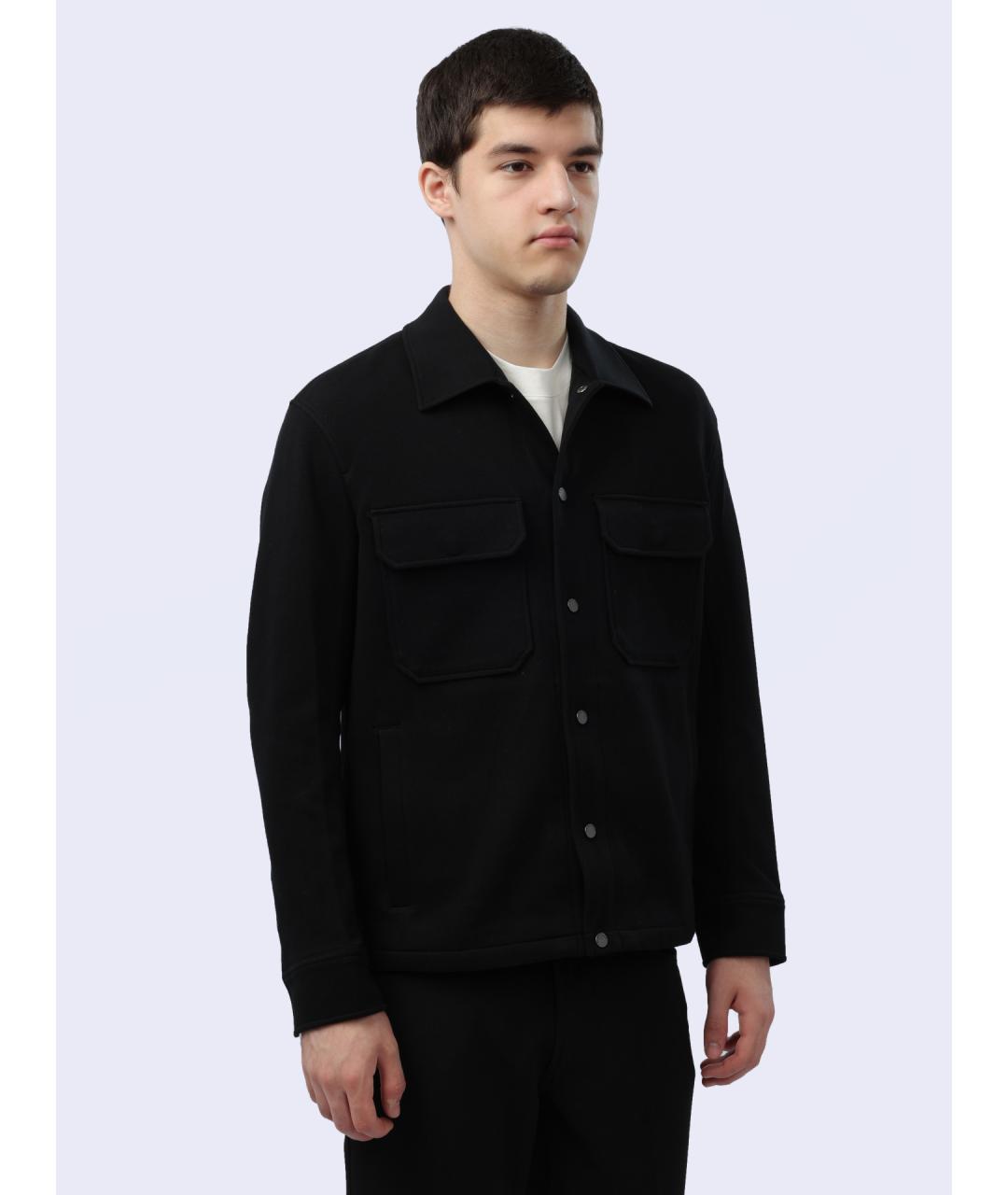 EMPORIO ARMANI Черный пиджак, фото 4