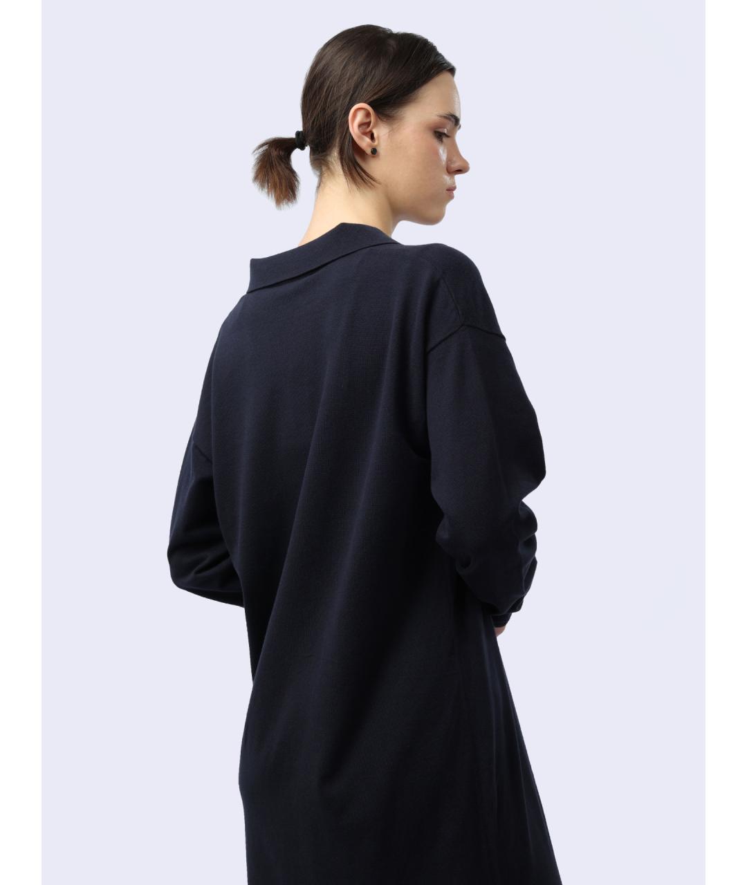 TOMMY HILFIGER Синее повседневное платье, фото 6