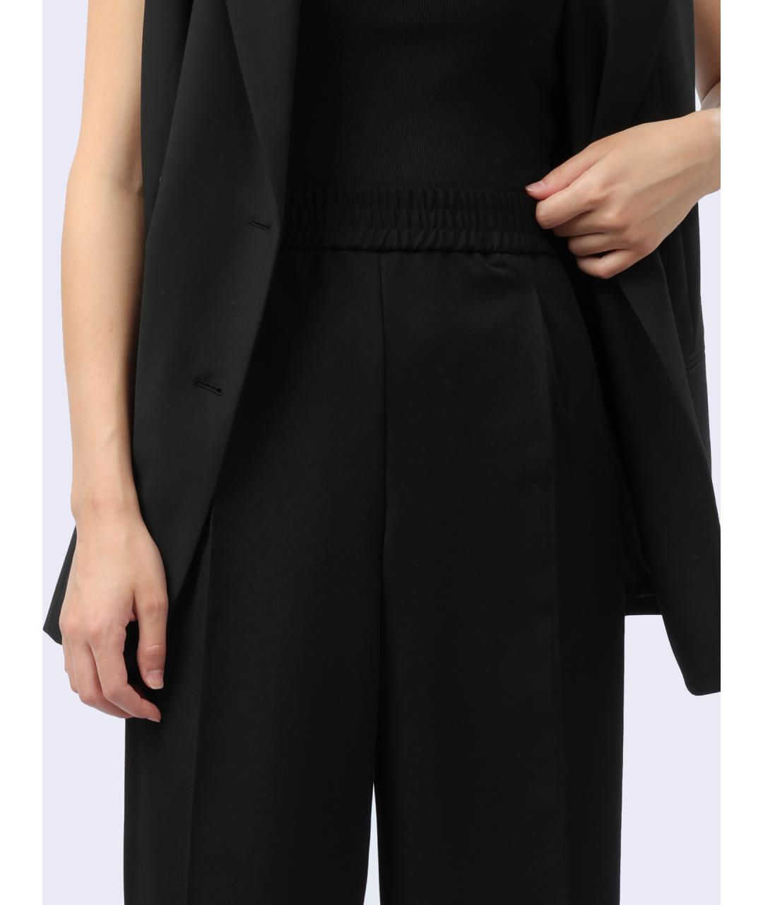 HUGO Черные прямые брюки, фото 5