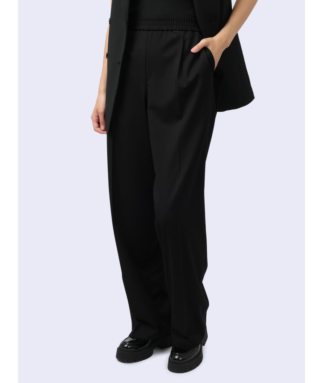 HUGO Черные прямые брюки, фото 3