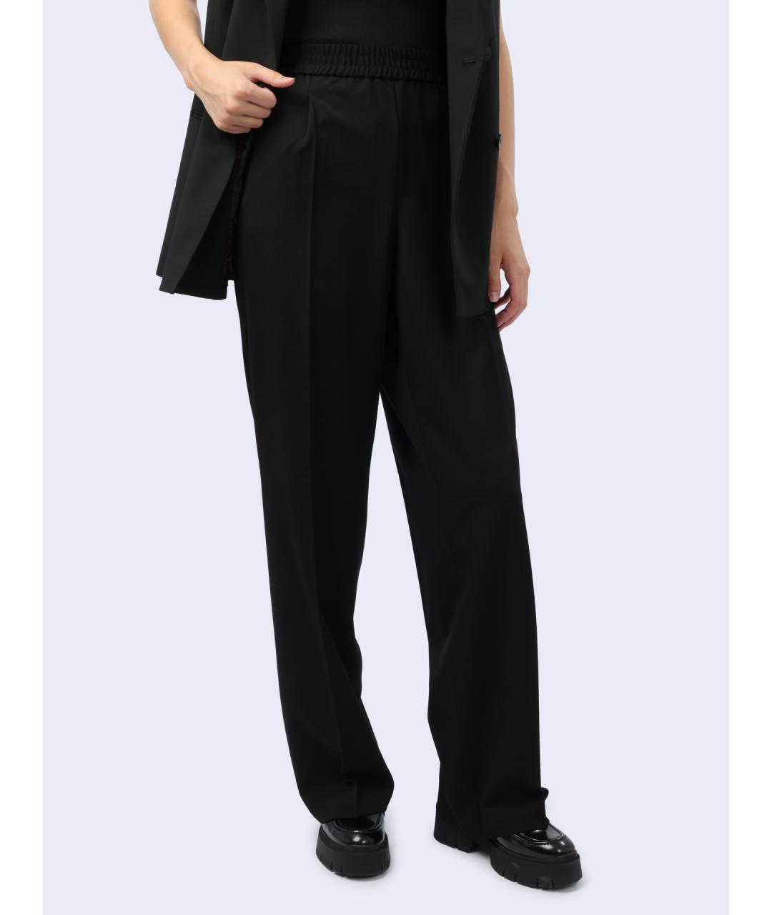 HUGO Черные прямые брюки, фото 4