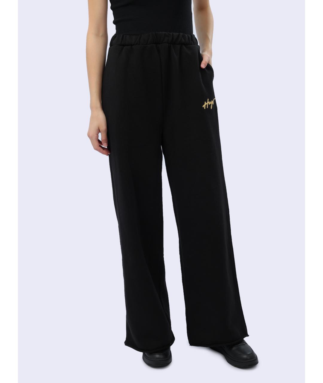 HUGO Черные прямые брюки, фото 5