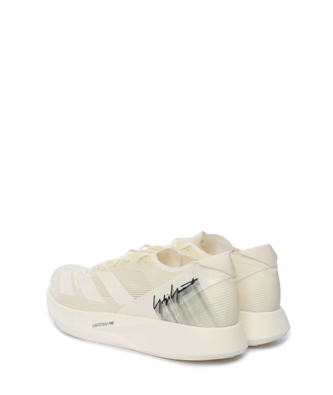 Y-3 Белые низкие кроссовки / кеды, фото 3