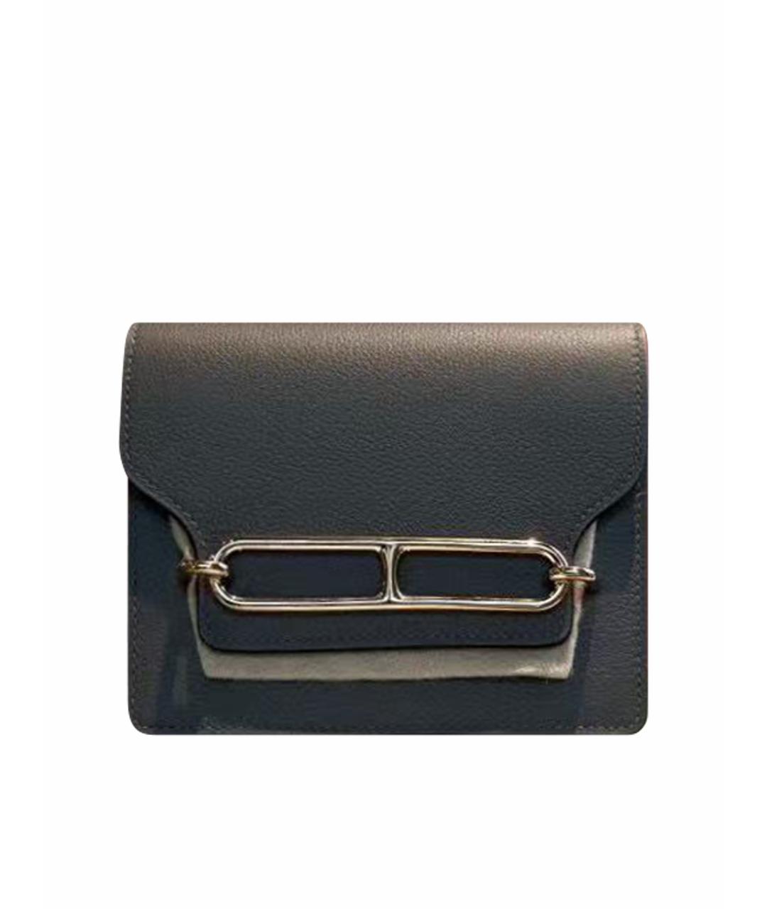 HERMES Серый кошелек, фото 1