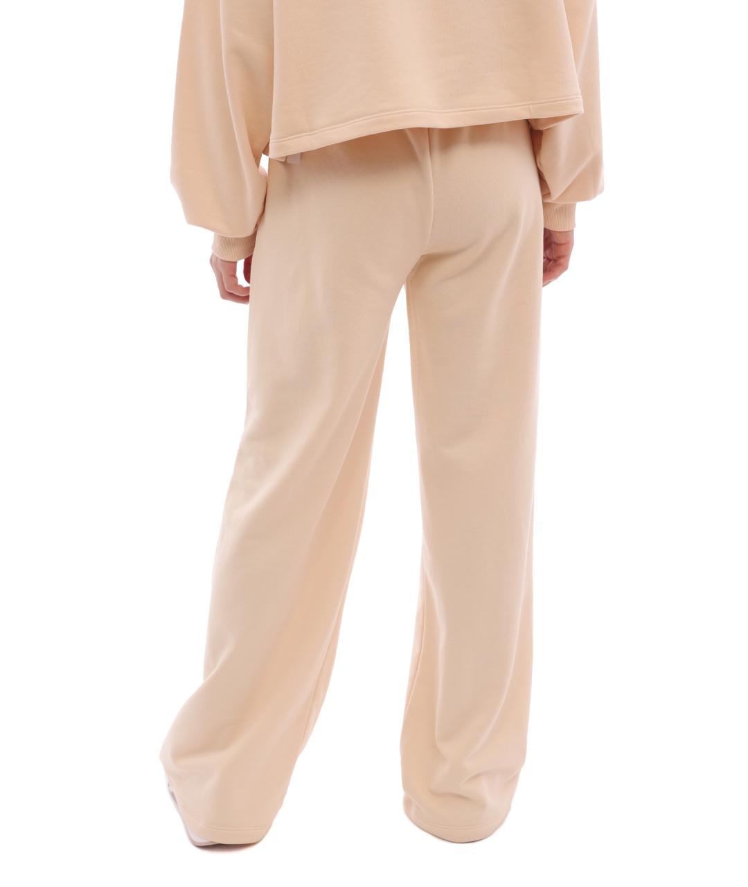 LIU JO Бежевые хлопковые спортивные брюки и шорты, фото 4