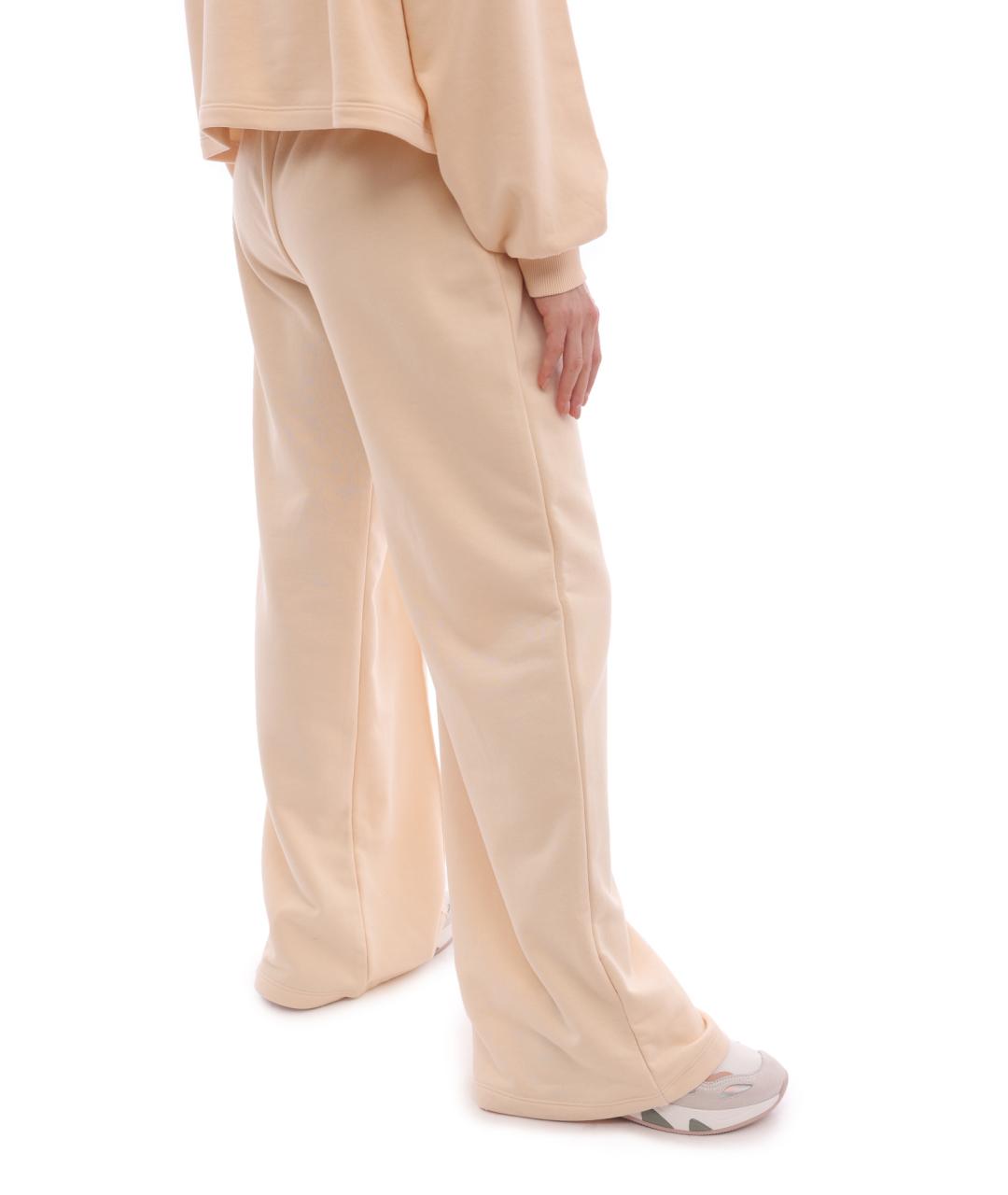 LIU JO Бежевые хлопковые спортивные брюки и шорты, фото 5