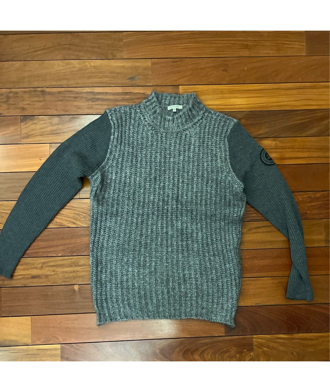 GIANFRANCO FERRE Антрацитовый кашемировый джемпер / свитер, фото 4