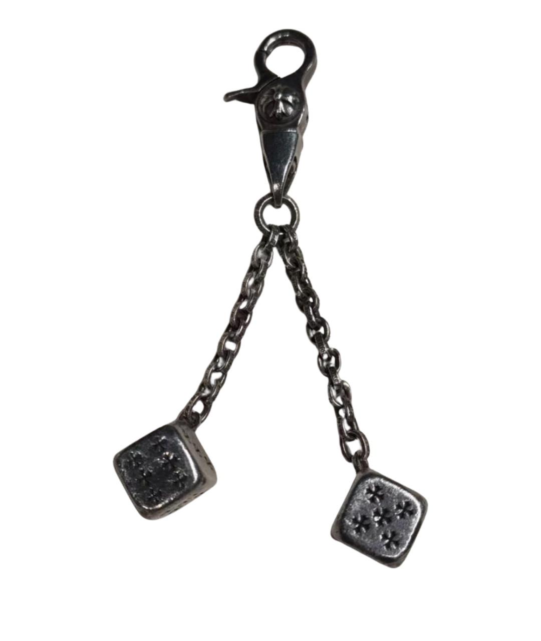 CHROME HEARTS Серебрянный брелок, фото 1