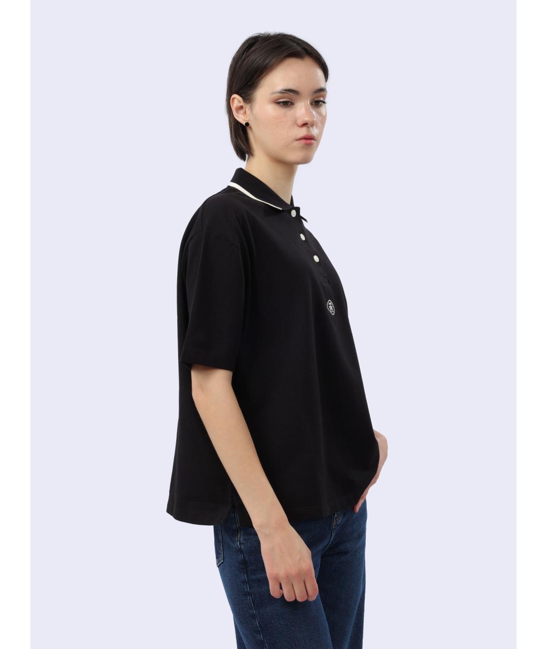 TOMMY HILFIGER Черная футболка, фото 3