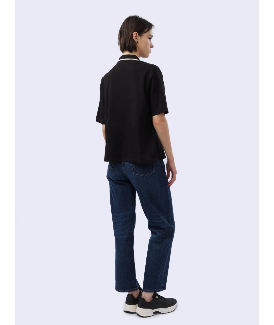 TOMMY HILFIGER Черная футболка, фото 4