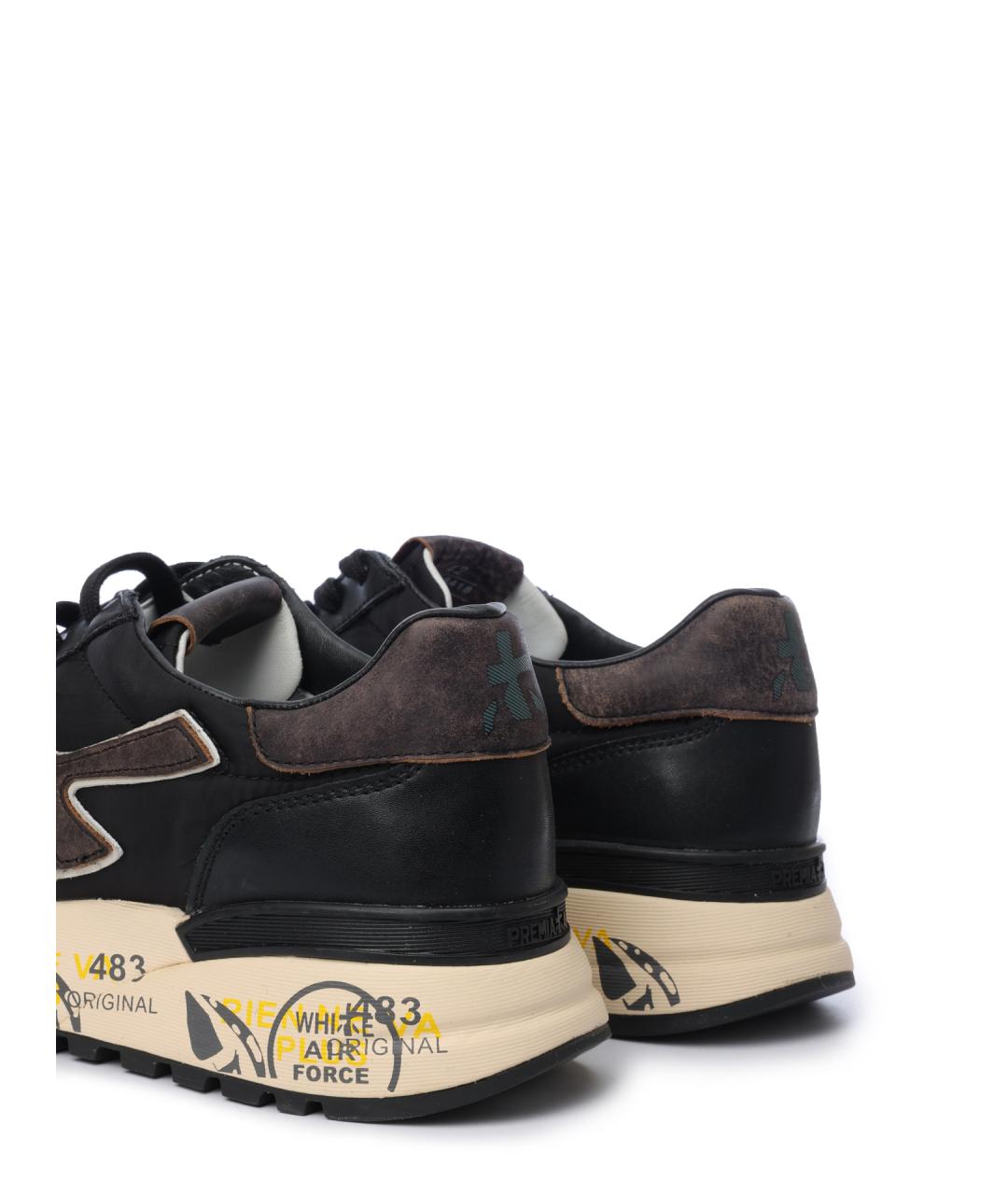 PREMIATA Черные высокие кроссовки / кеды, фото 6