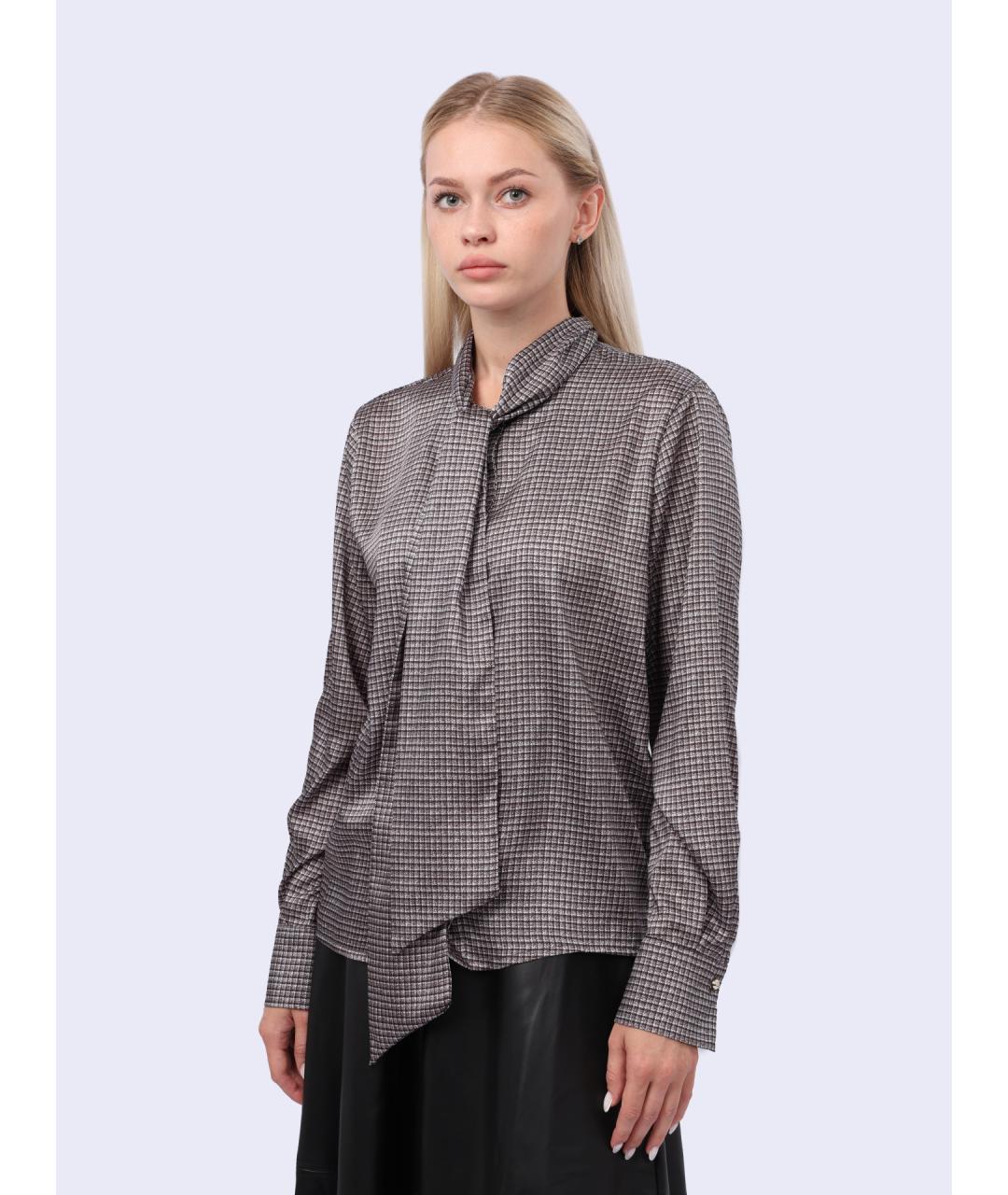 LIU JO Коричневая рубашка, фото 4