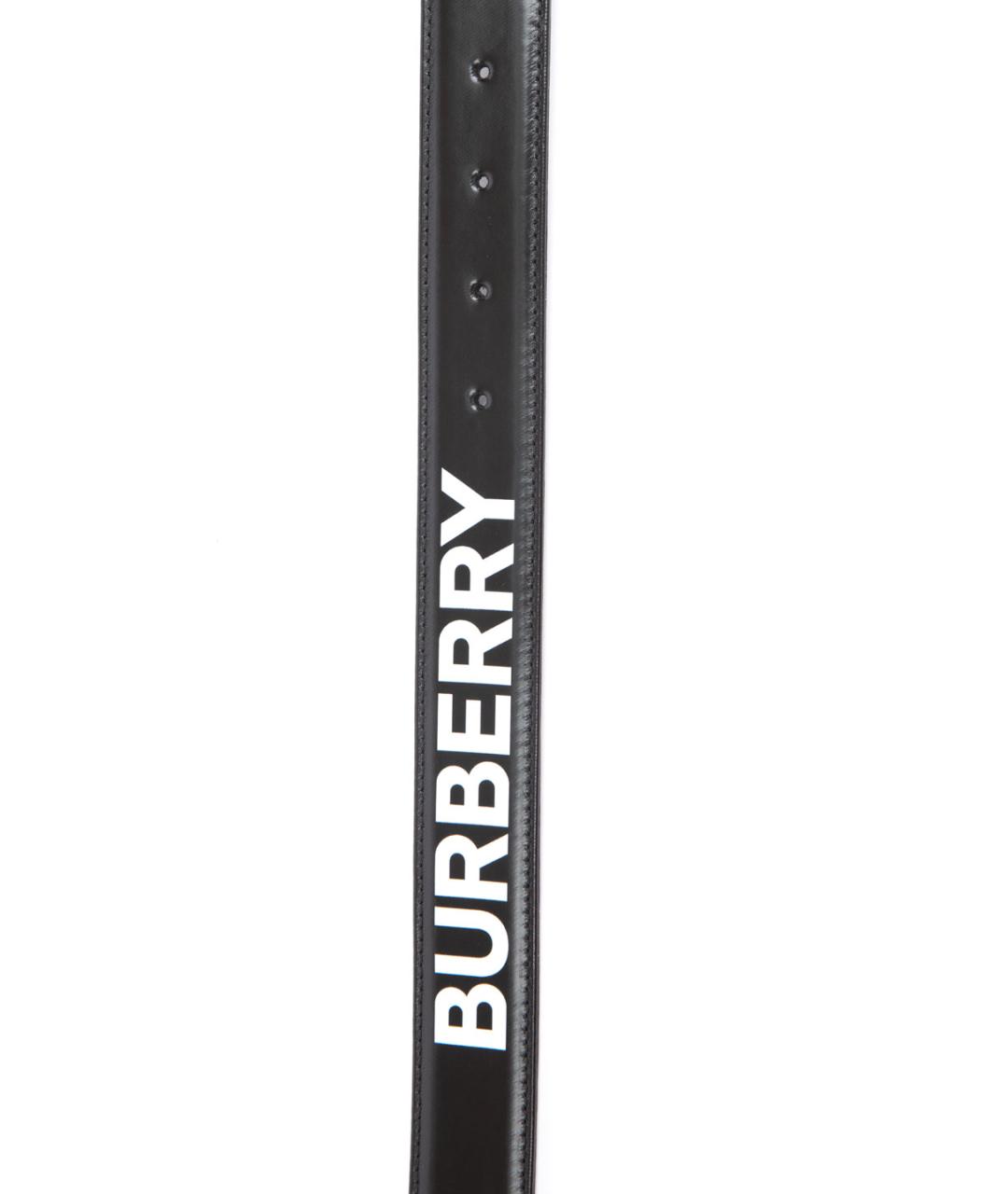 BURBERRY Черный ремень, фото 2