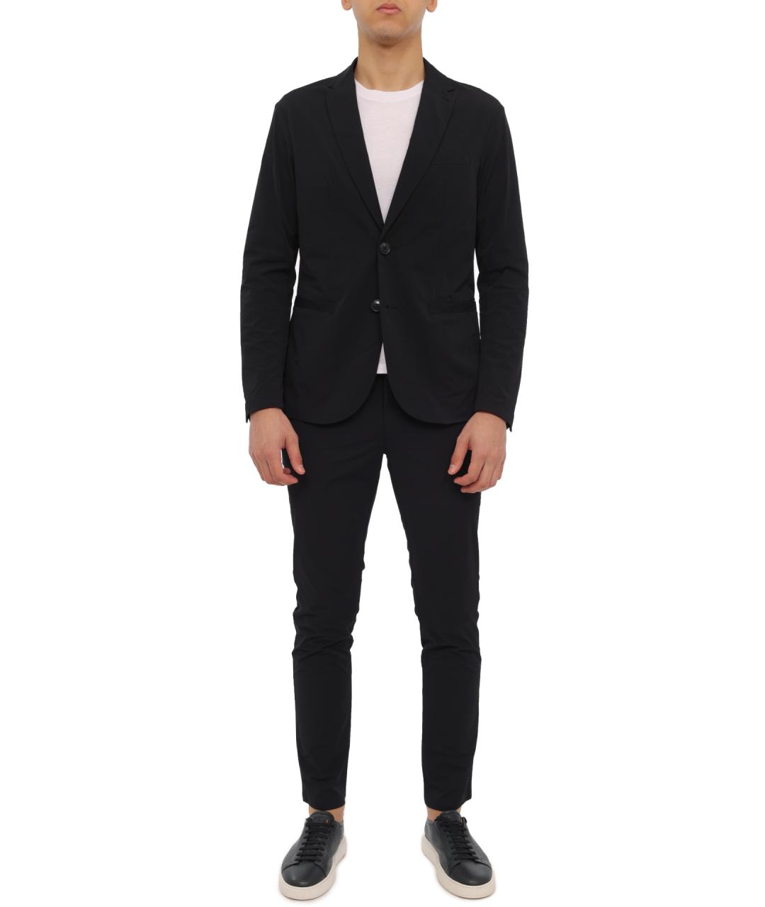 ARMANI EXCHANGE Синий полиамидовый пиджак, фото 2