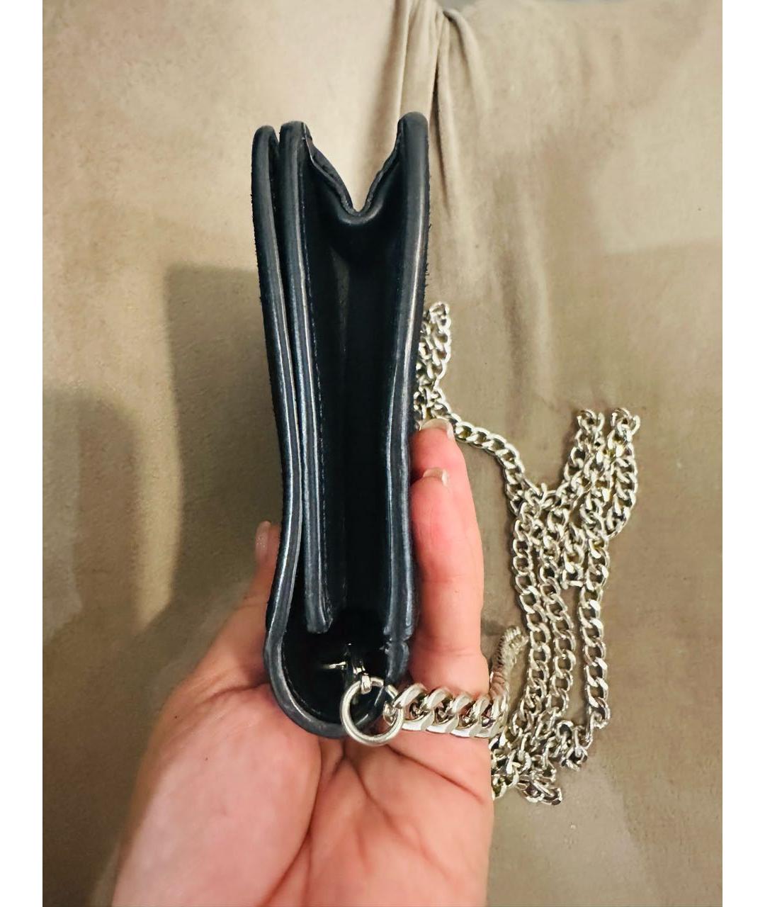 BALLY Черная замшевая сумка через плечо, фото 3