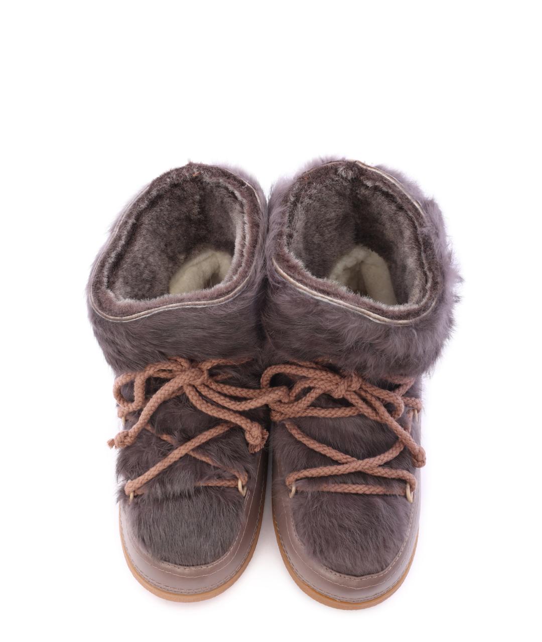 INUIKII Коричневые ботинки, фото 4