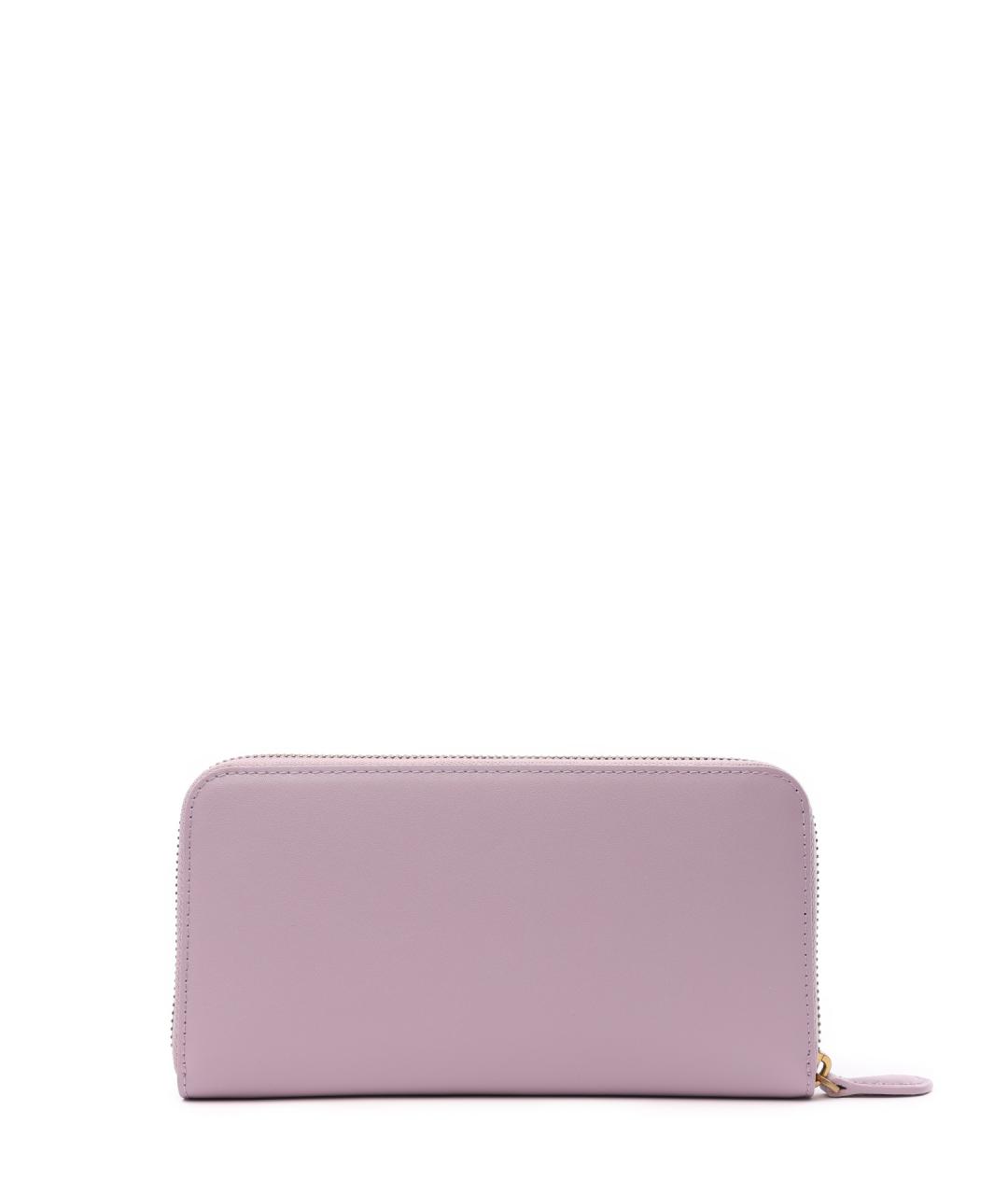 PINKO Фиолетовый кожаный кошелек, фото 4