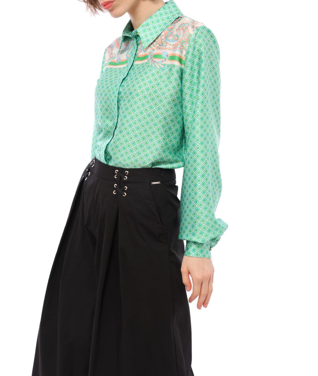 LIU JO Зеленая блузы, фото 4