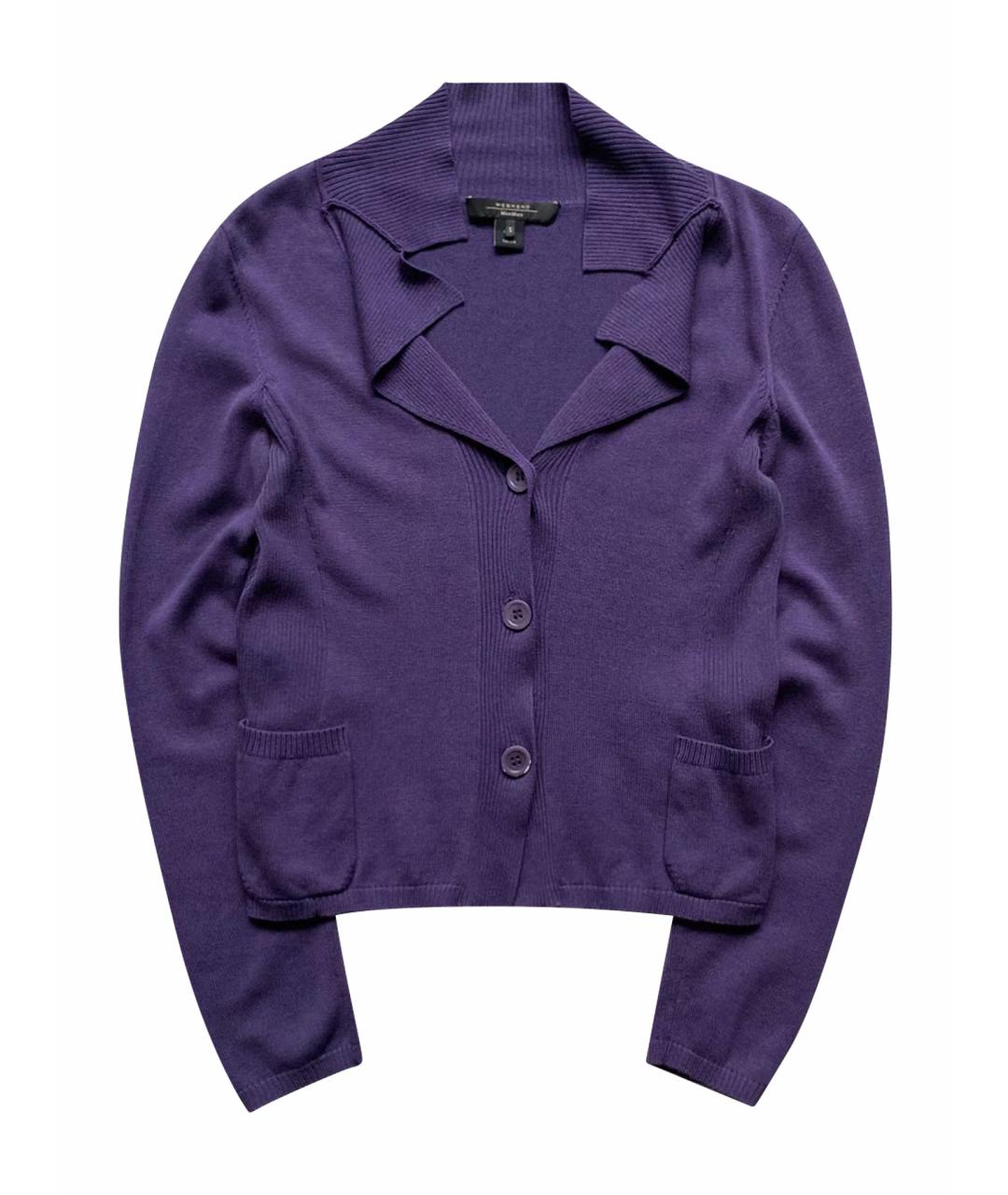 WEEKEND MAX MARA Фиолетовый кардиган, фото 1