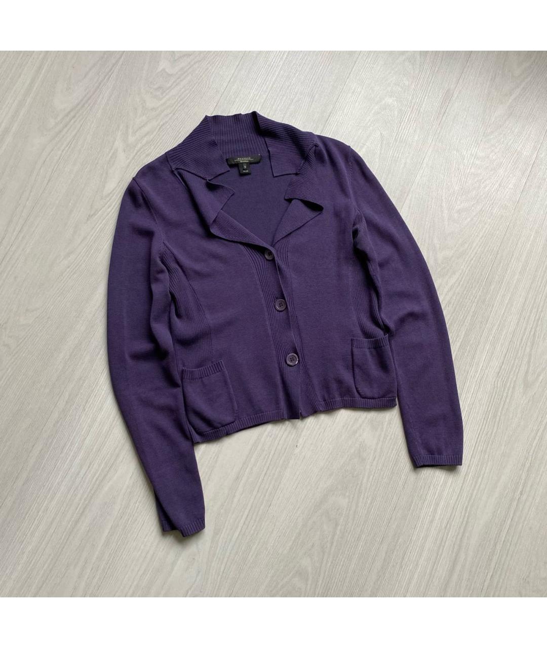 WEEKEND MAX MARA Фиолетовый кардиган, фото 4