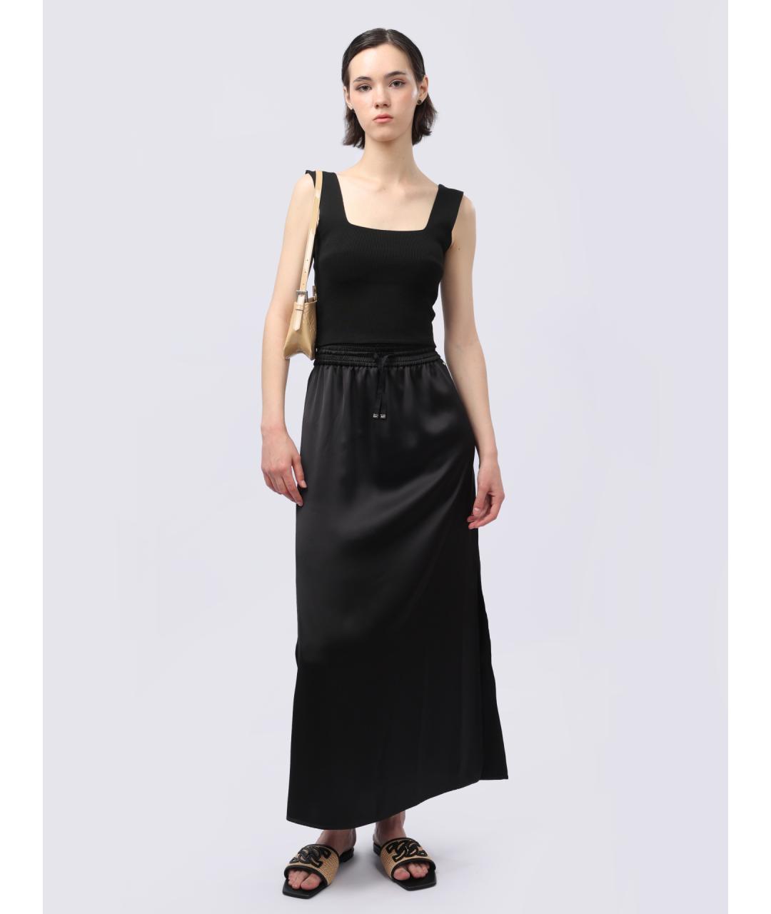 HERNO Черная юбка макси, фото 2