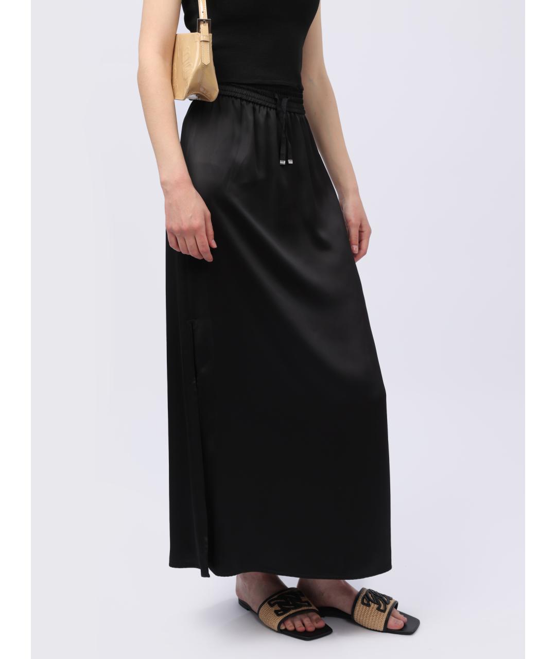 HERNO Черная юбка макси, фото 3