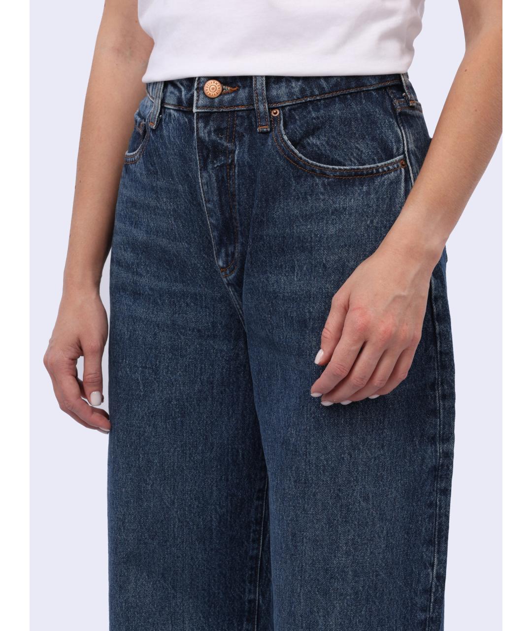 ARMANI EXCHANGE Синие прямые джинсы, фото 2